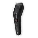 Машинка для стриження Philips Series 5000, акум., роторний мотор, насадок-3, кейс, сталь, чорний