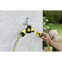 Розподільник для поливу Karcher, 3/4", 1/2", роздільник двоканальний