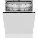 Посудомийна машина Gorenje вбудовувана, 16компл., C, 60см, AquaStop, автоматичне відчинення, сенсорн.упр, 3 кошики, білий