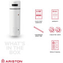 Водонагрівач з тепловим насосом Ariston NUOS PLUS S2 WI-FI 250 FS, ел. кер-ння,