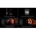 Стайлер Dyson Airwrap I.D. HS08 T3/T4 Curly+Coily Red Velvet/Gold, 1300Вт, темп.режимів-3, насадок-6, кейс, кераміка, червоний
