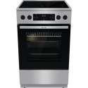 Плита Gorenje електрична склокерамічна, 70л, 50x60см, дисплей, приготування з паром, програматор, нерж