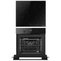 Комплект Hansa (духовка електрична + поверхня склокерамічна), чорний