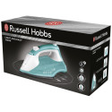 Праска Russell Hobbs Light & Easy, 2400Вт, 240мл, паровий удар -30гр, постійна пара - 110гр, Anti-calc, нерж. сталь, бірюзовий