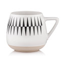 Чашка ARDESTO Auro, 440мл, кераміка, білий