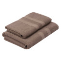 Набір рушників махрових ARDESTO Splendid 50х90см, 70х140см, 2шт, 100% бавовна, бежевий