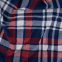 Плед ARDESTO Fleece 130x160см, 100% поліестер, клітинка, синьо-бордовий