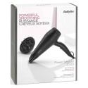 Фен Babyliss Power Smooth, 2000Вт, 2 режими, іонізація, хол. обдув, 2 насадки, чорний