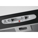 Витяжка Electrolux вбудована, 52см, 600м.куб/год., чорний
