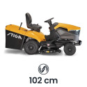 Трактор садовий бензиновий STIGA Estate7102w_Special 12.6кВт висота 30-90мм, 7 положень, 300л, ширина 102см, 241кг