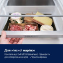 Холодильник Electrolux вбудований з нижн. мороз., 188x55х55, холод.відд.-215л, мороз.відд.-63л, 2дв., Е, Combi, інв., диспл внутр., зона св-ті, білий