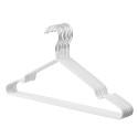 Набір вішаків ARDESTO 40.5см, 10шт, метал, ПВХ, білий