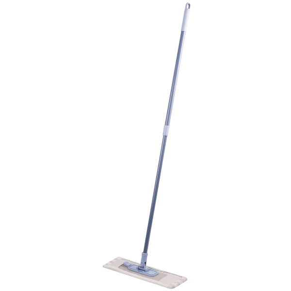 Швабра ARDESTO Solid 41см з телеск. ручкою 75/130см та змінною насадкою, синій
