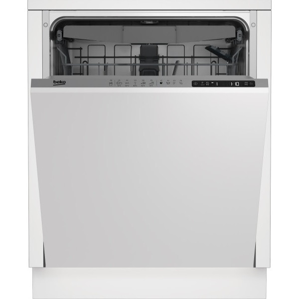Посудомийна машина Beko вбудована, 15компл., D, 60см, 3й кошик, білий