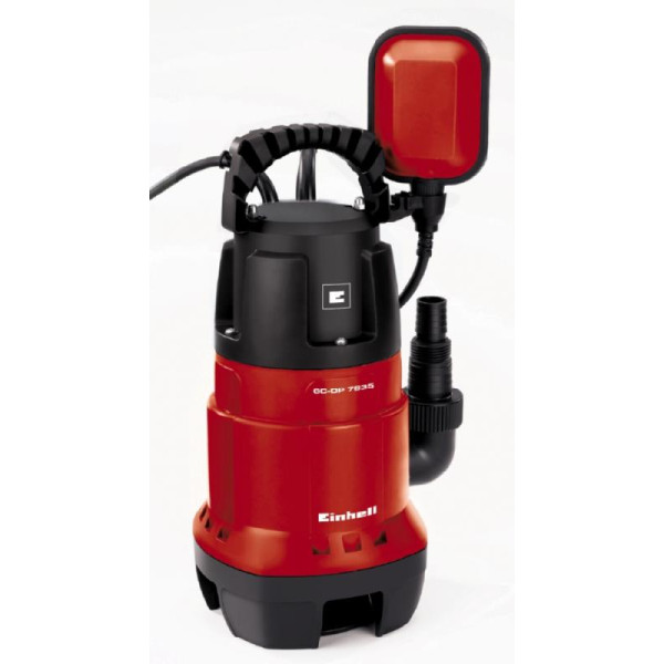 Насос дренажний Einhell GC-DP 7835, 780Вт, 15700л/год, вис. 8м, глиб. 8м, 5.2кг