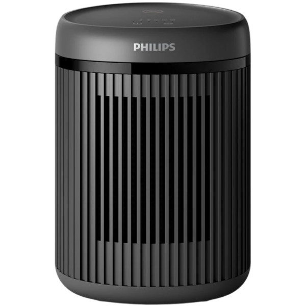 Тепловентилятор Philips Series 2000, 15м2, 1500Вт, електр. упр-ння, керамич.нагрів.елемент, Wi-Fi, темно-сірий