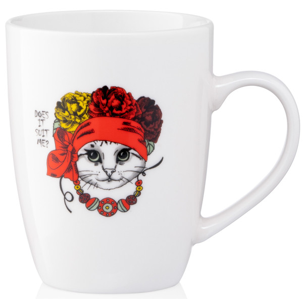 Чашка ARDESTO Stephanie, 320мл, порцеляна, білий