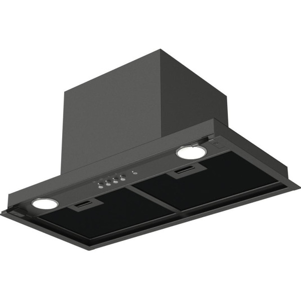 Витяжка Electrolux вбудована, 60см, 600м.куб/год., чорний