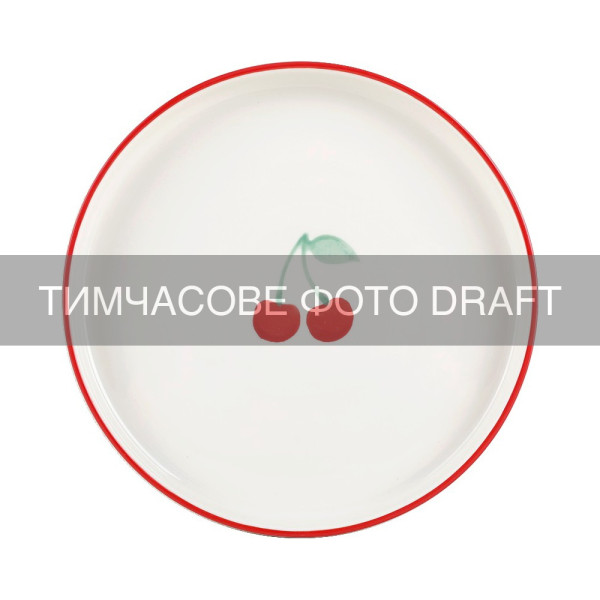 Тарілка ARDESTO Cherry, 20см, порцеляна, багатокольоровий