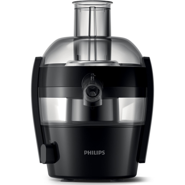 Соковитискач Philips Viva Collection відцентрований 500Вт, чаша-0.5л, жмих-1л, пластик, чорний