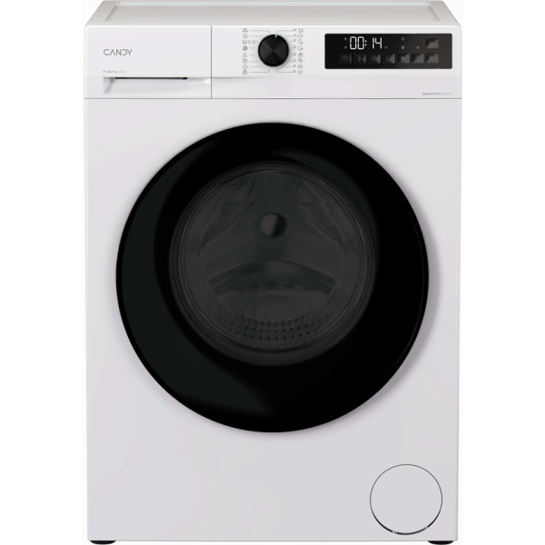 Прально-сушильна машина Candy ProWash&Dry 300 фронтальна, 7(4)кг, 1400, A, 45.7см, дисплей, пара, інвертор, люк чорний, білий