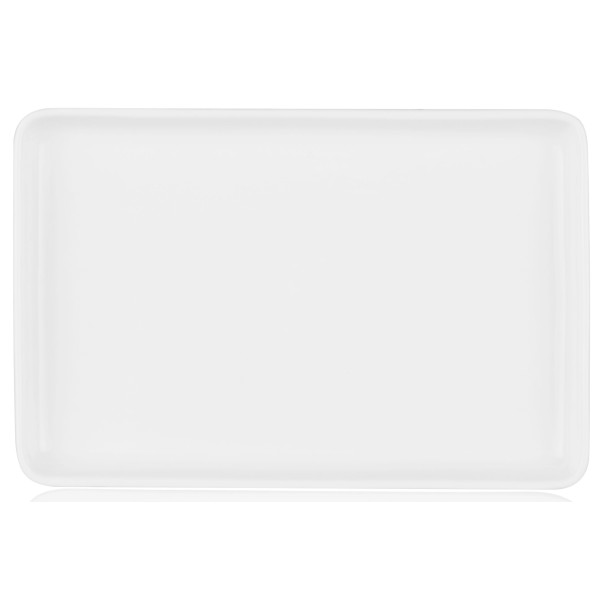 Блюдо ARDESTO, 26х17.5см, порцеляна, прямокутна, білий