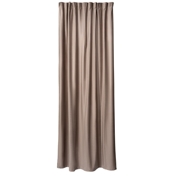 Штора ARDESTO 150х270см, велюр, 100% поліестер, тауп