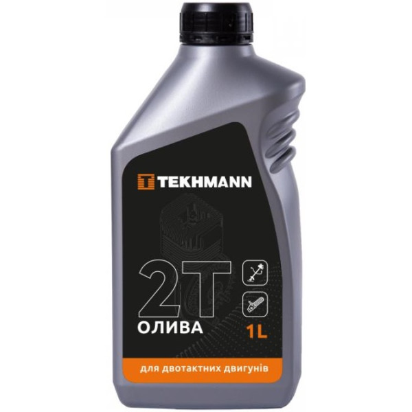 Олива моторна Tekhmann для 2-тактного двигуна 1л