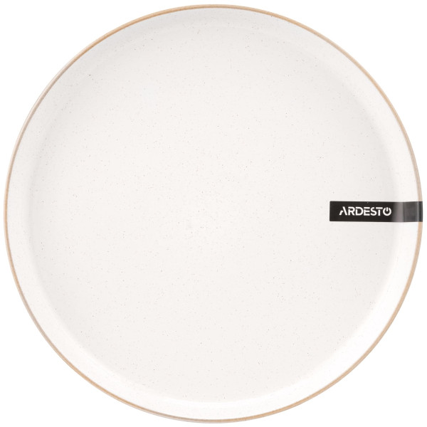 Тарілка обідня ARDESTO Apulia, 26.6см, кераміка, кремовий