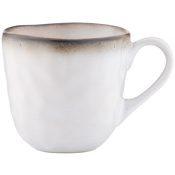 Чашка ARDESTO Umbria, 380мл, кераміка, сірий світлий