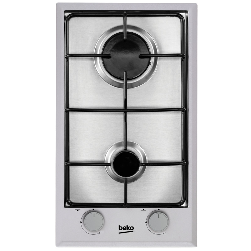 Варильна поверхня Beko газова, 30см, Доміно, нерж