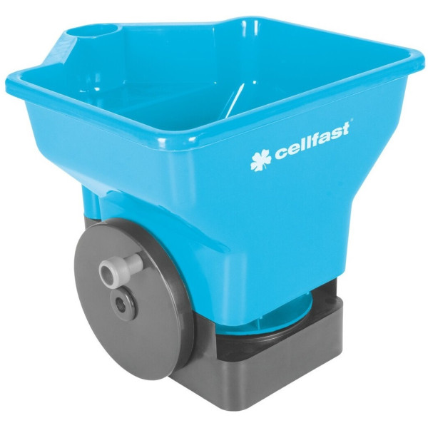 Сівалка Cellfast розкид до 3.6м гранули до 10мм контейнер 3л