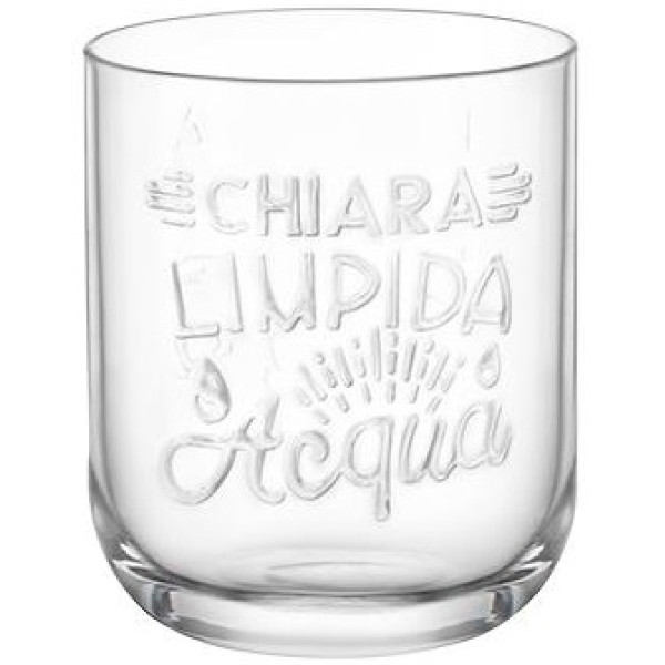 Склянка низька Bormioli Rocco Graphica, 395мл, скло, прозорий