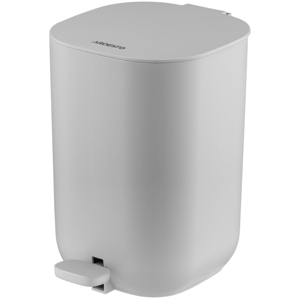 Відро для сміття ARDESTO Vigor з педаллю, 3л, поліпропілен, cірий