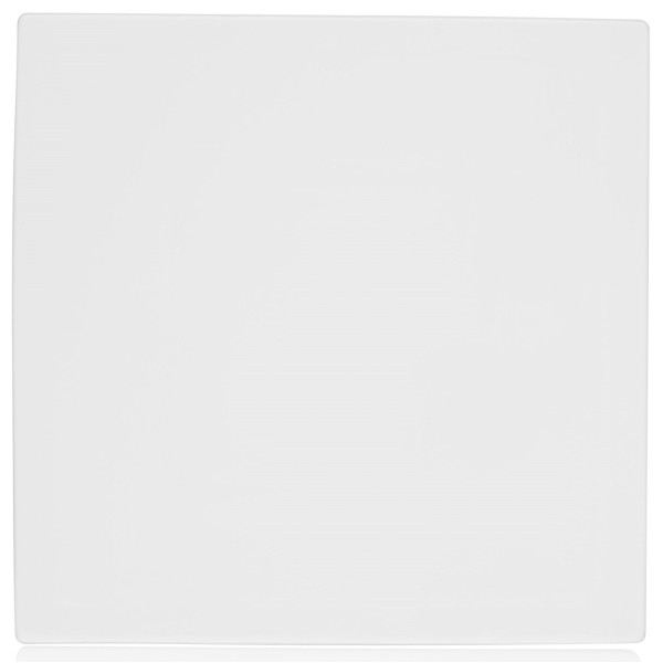 Тарілка обідня ARDESTO Imola, 26х26см, порцеляна, квадратна, білий