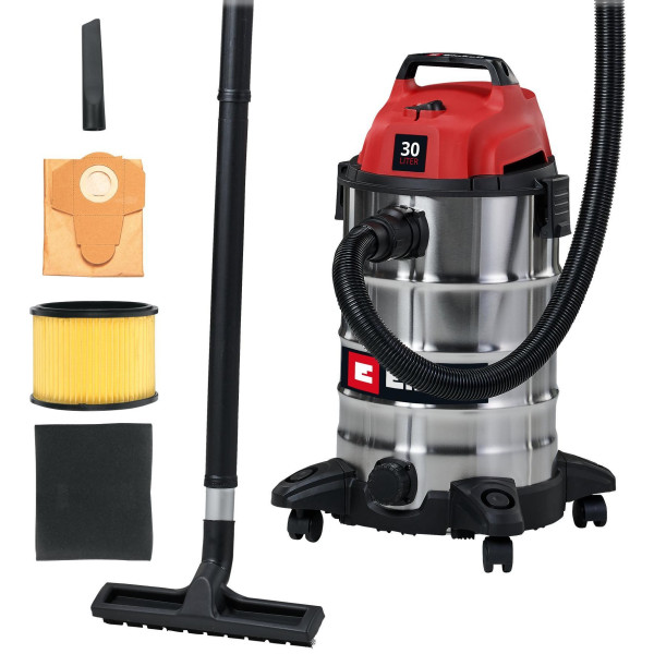 Пилосос професійний Einhell TC-VC 3055 S 950Вт 190мБар 30л 4.8кг