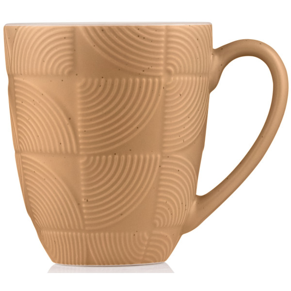 Чашка ARDESTO Dafne, 380мл, кераміка, коричневий