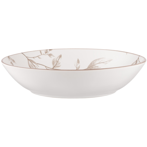 Тарілка супова ARDESTO Asti, 790мл, 20.2см, кераміка, біло-бежевий