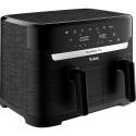 Мультипіч Tefal Easy Fry Dual Essential, 2700Вт, чаша-5.2+3.1л, сенсорне керув., 2 чаши, гриль, пластик, чорний