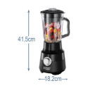 Блендер Russell Hobbs стаціонарний Matte Black 650Вт, чаша-1500мл, чорний