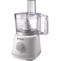 Кухонна машина Gorenje 800Вт, чаша-пластик, корпус-метал/пластик, насадок-5, білий