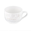 Чашка ARDESTO Siena, 500мл, порцеляна, біло-сірий