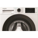 Пральна машина Whirlpool фронтальна, 8кг, 1400, А, 55см, дисплей, пара, інвертор, люк чорний, білий