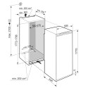 Холодильна камера Liebherr вбудована, 177x55.9х54.6, 307л, 1дв., Е, ST, диспл внутр., білий