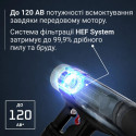 Пилосос Rowenta безпровідний X-Force Flex 10.80, 300Вт, конт пил -0.44л, автон. робота до 60хв, HEF system 99,9%, чорно-зелений