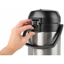 Термос Tefal President, 3.0л, нержавіюча сталь, пластик