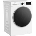 Прально-сушильна машина Beko фронтальна, 10(7)кг, 1400, А, 60см, дисплей, інвертор, пара, HomeWhiz, білий
