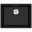 Мийка кухонна Franke Maris, фраграніт, прямокутник, без крила, 553х433х200мм, чаша - 1, врізна, MRG 110-52, онікс