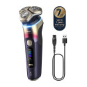 Бритва електр. Philips Series i9000 Prestige Ultra, бритв.головок-3, Li-Ion, сух.+волог., індикатор заряду, твердий чохол, картридж для чищення, фіолетовий
