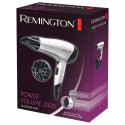 Фен Remington Power Volume 2000, 2000Вт, 3 режими, дифузор,турмалінова іоніз-я, хол. обдув, білий